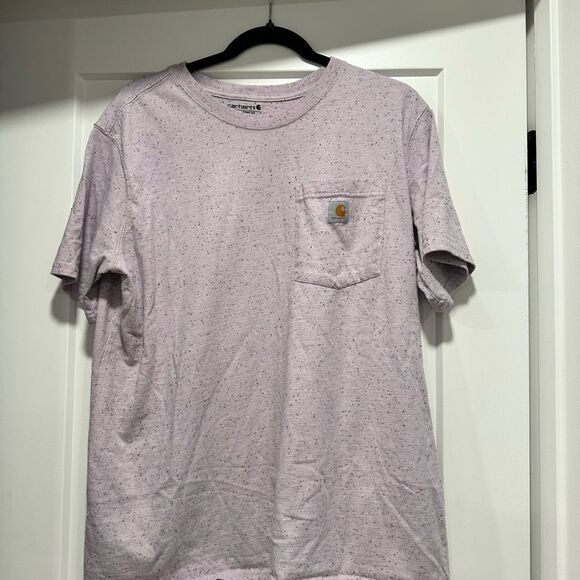 EUC MEN’s Carhartt light pink Short Sleeve Tee - XL - Picture 1 of 2